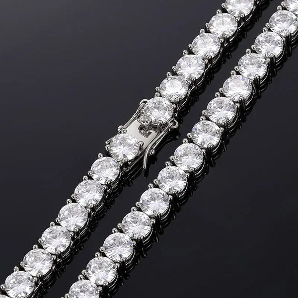 Moissanite Tennis Chain