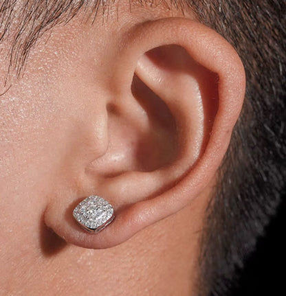 Moissanite Stud Earring