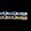 CZ Evil Eyes Bracelet