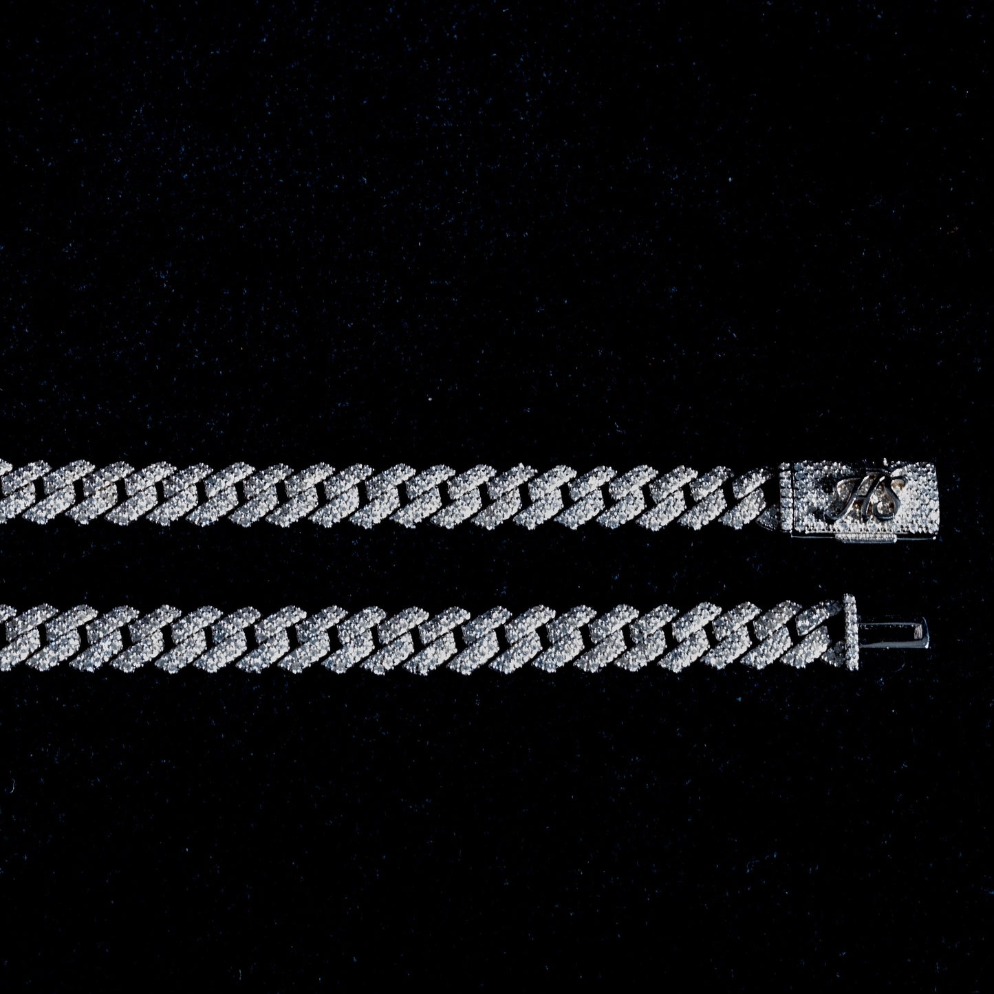 CZ Cuban Prong Chain