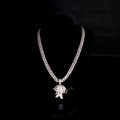 Moissanite Stewie Pendant