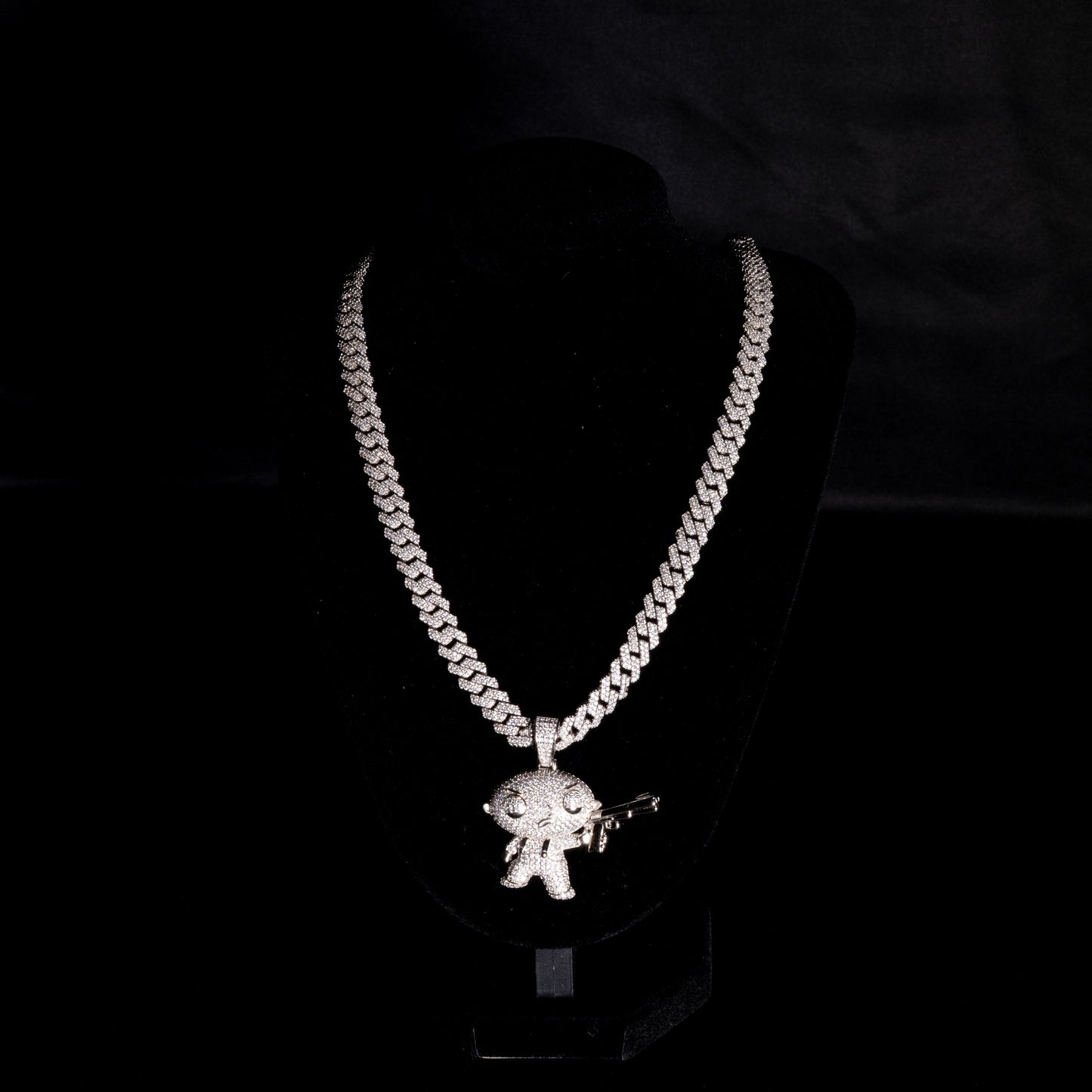 Moissanite Stewie Pendant