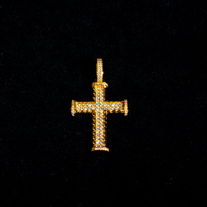 Moissanite Cross Pendant