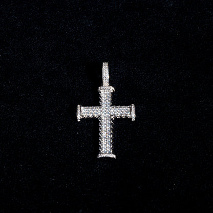 Moissanite Cross Pendant