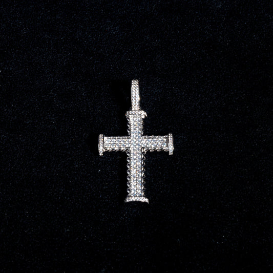 Moissanite Cross Pendant
